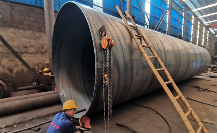 梧州800mm鎖扣螺旋鋼管，DN2600鋼護(hù)筒定制，800-14mm螺旋管，Q235B自來水給水鋼管廠家